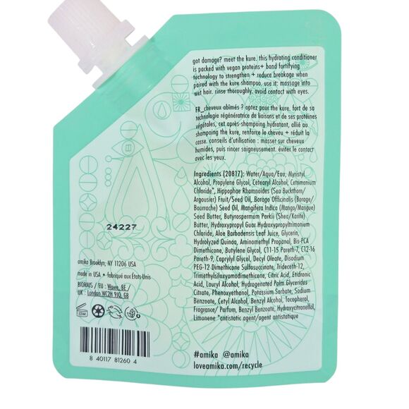 Amika Sephora Beauty Insider 3pc Set- The Kure Shampoo, Conditioner, & Hair Mask - Picture 3 of 8